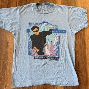 Vintage 1986 Billy Joel Bridge Tour Shirt